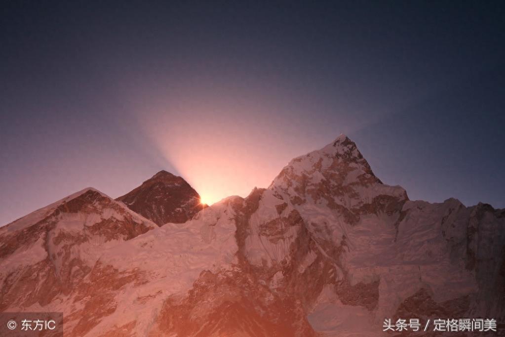 千米高空航拍的世界第一高峰珠穆朗玛峰6张图 每一张图都像仙境