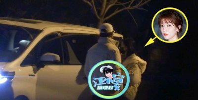 ​乔欣男友曝光？送神秘男子回家被拍，发文辟谣称：神秘男子是我弟
