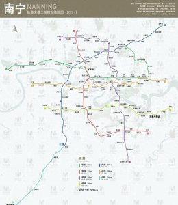 ​南宁轨道交通第三期建设规划线路图大公开，未来出行更省心！