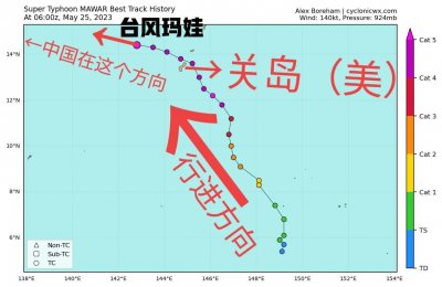 ​台风玛娃又爆发冲击风王，将大范围影响我国沿海多地