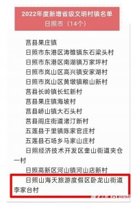 ​喜报！卧龙山街道李家台村被评为省级文明村镇