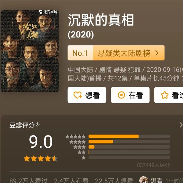 豆瓣高分十大反贪电视剧（反贪电视剧排行榜前十名）-