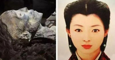 ​赵姬长相复原图片：太美了
