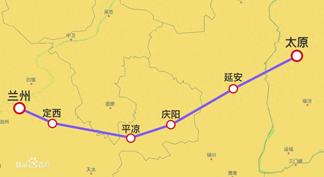 兰太高铁沿线东起太原西至兰州的东西向铁路干线！沿途美景抢先看