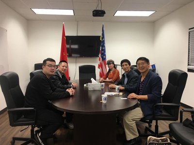 ​走进美国天马物流集团