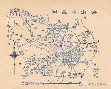 ​图解90年前的济南市区