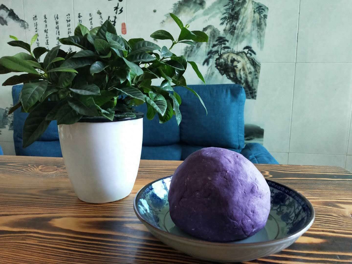 原汁原味紫薯饼，美食小白也可以在家自己动手做啦