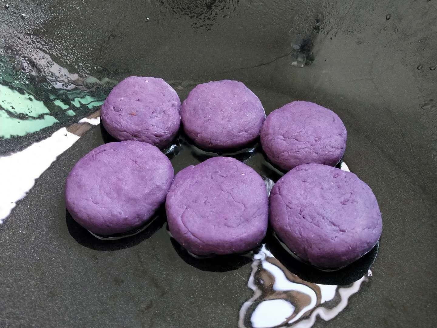 原汁原味紫薯饼，美食小白也可以在家自己动手做啦