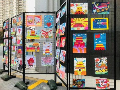 ​《小手绘蓝图，童心画祖国》一实小政和路分校美术作品展