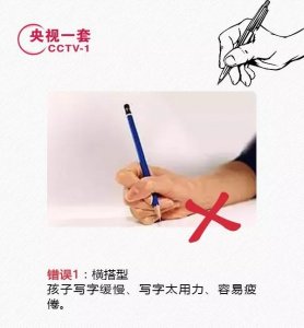 ​错误的握笔会有这么多坏处？不要轻视也不要着急，掌握正确方法
