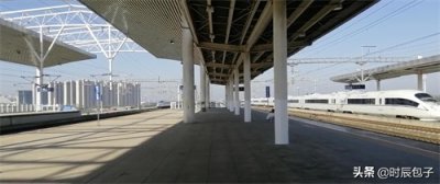 ​渭南北站1站台出现难得一见的场面？
