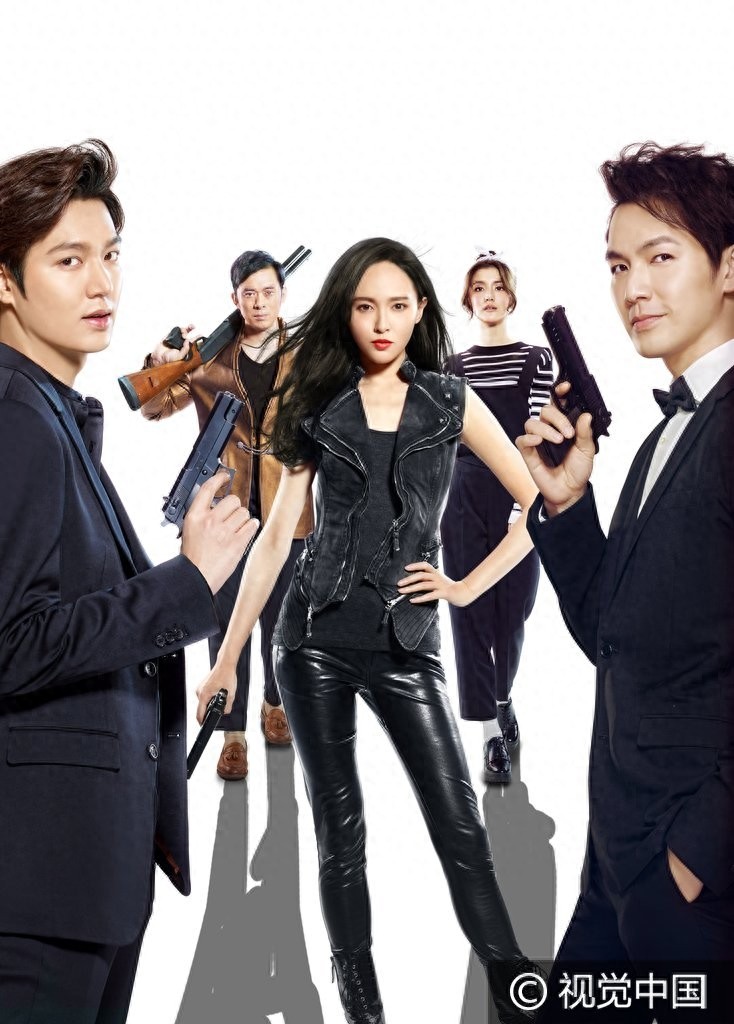 李敏镐、钟汉良新片《赏金猎人》即将上映 唐嫣皮衣持枪攻气十足