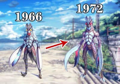 ​奥特曼：黑田笔下巴尔坦星人进化史，1966年形象成经典