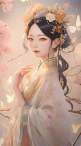 ​手机壁纸：偏古风仙女十二花神系列