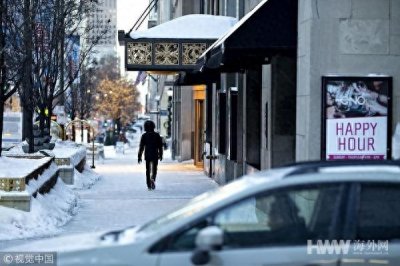 ​美国迎历史性寒流芝加哥零下45度 3亿人受影响