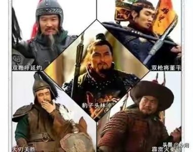 ​《水浒传》梁山五虎+八骠骑武功排行