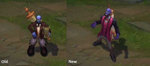 瑞兹重做后连招（29日PBE瑞兹重做原画与模型大翻新）(17)