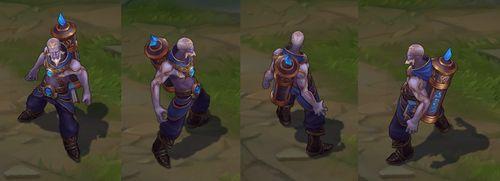 瑞兹重做后连招（29日PBE瑞兹重做原画与模型大翻新）(15)