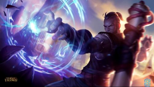 瑞兹重做后连招（29日PBE瑞兹重做原画与模型大翻新）(4)