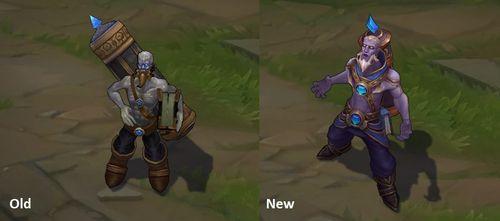 瑞兹重做后连招（29日PBE瑞兹重做原画与模型大翻新）(14)