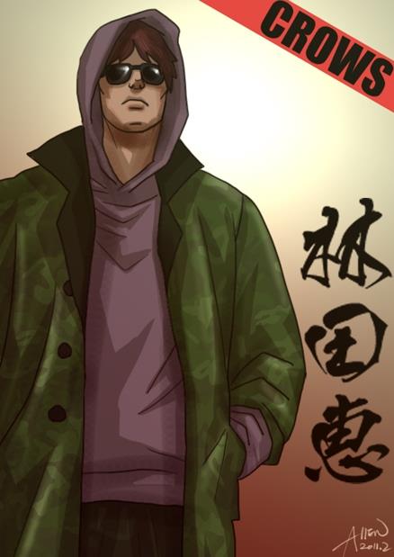 《热血高校》系列:电影版CrowsZero手绘人物图鉴大全