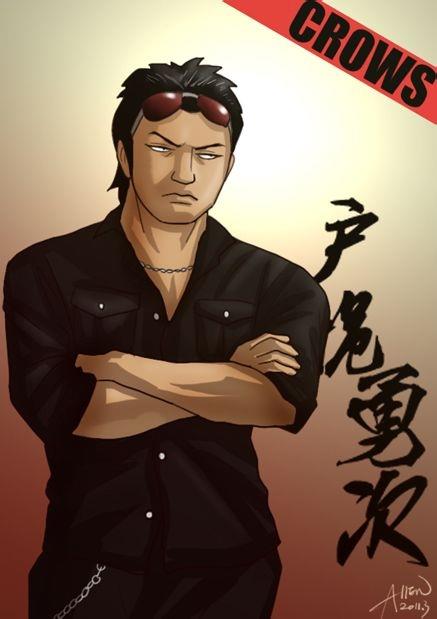 《热血高校》系列:电影版CrowsZero手绘人物图鉴大全