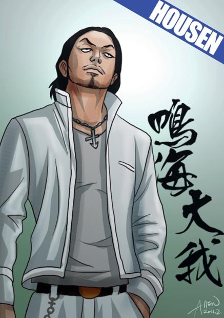 《热血高校》系列:电影版CrowsZero手绘人物图鉴大全