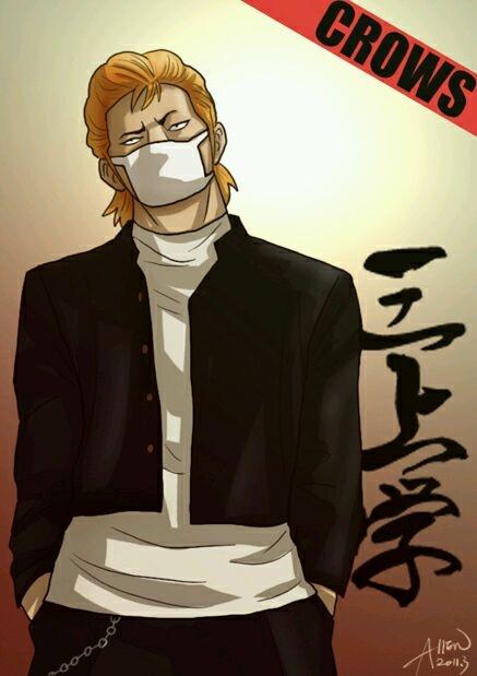 《热血高校》系列:电影版CrowsZero手绘人物图鉴大全