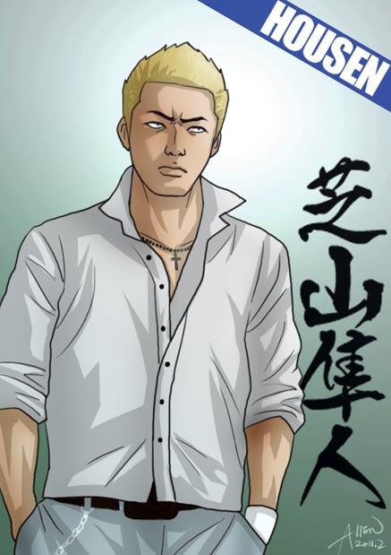 《热血高校》系列:电影版CrowsZero手绘人物图鉴大全