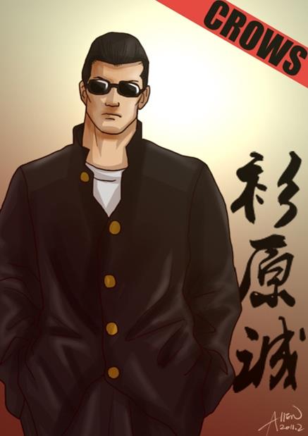 《热血高校》系列:电影版CrowsZero手绘人物图鉴大全