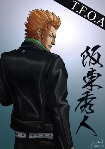 《热血高校》系列:电影版CrowsZero手绘人物图鉴大全