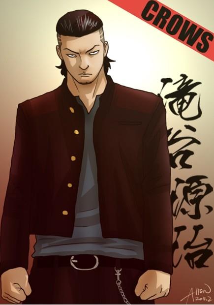 《热血高校》系列:电影版CrowsZero手绘人物图鉴大全