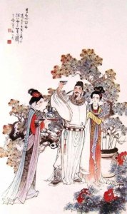 ​名花倾国两相欢：李白与杨贵妃的宫廷绝恋