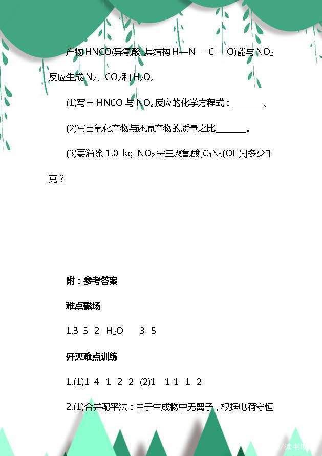 初中化学方程式配平（方程式的配平方法大全）(13)