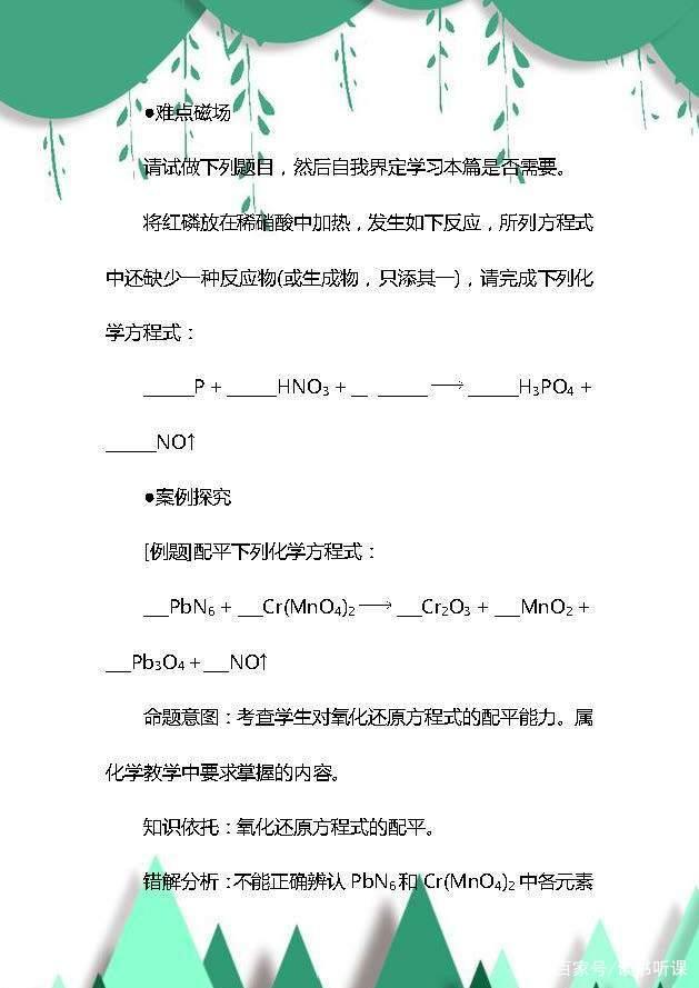 初中化学方程式配平（方程式的配平方法大全）(6)