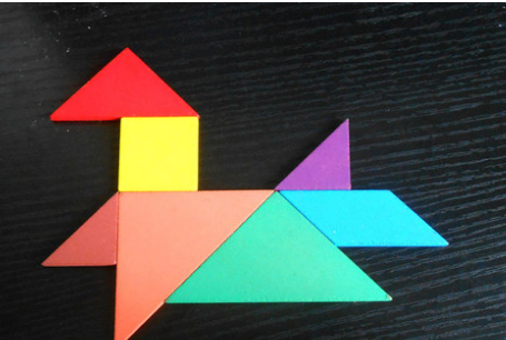 七巧板有哪些拼法,七巧板有几种图形组成图2