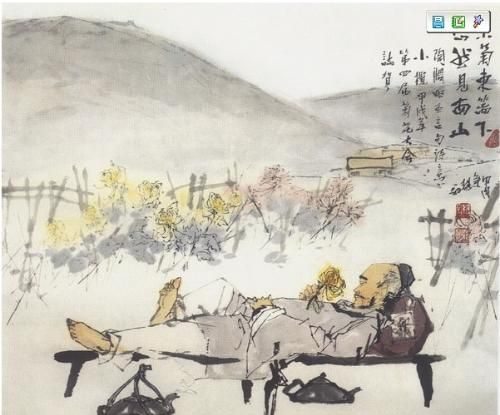 采菊东篱下 悠然见南山全诗