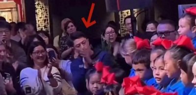 ​林心如霍建华婚后8年同框，见证7岁小海豚舞台时刻