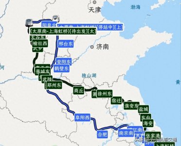 ​太原到上海的两条高铁线路哪条更快呢