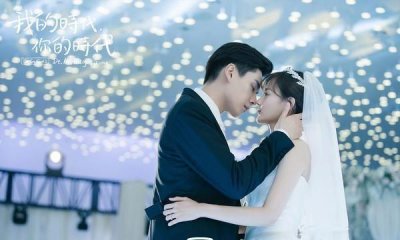 ​《我的时代》婚礼浪漫收官,胡一天亲吻新娘李一桐,染上满嘴口红