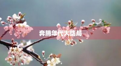 ​奔腾年代大结局