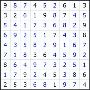 ​数独-标准数独