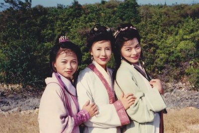 ​97经典版《天龙八部》的阿朱，还曾是刘德华电影的女主角