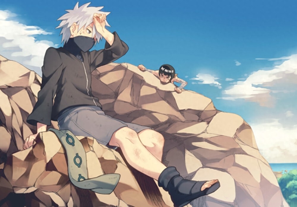 P站火影忍者系列精美插画图集:我在你身旁,而你一直注视着我