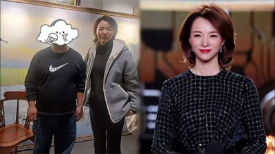 ​同一个董卿，两张反差巨大的照片