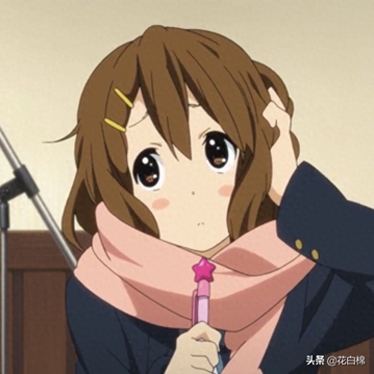 轻音少女平泽唯可爱无水印女生动漫头像