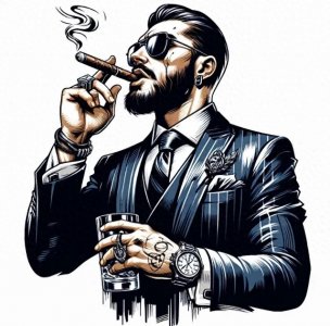 ​霸气男人头像太完美了，一个字帅