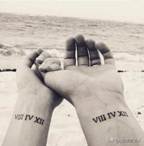 ​2020年最火的11款情侣纹身。