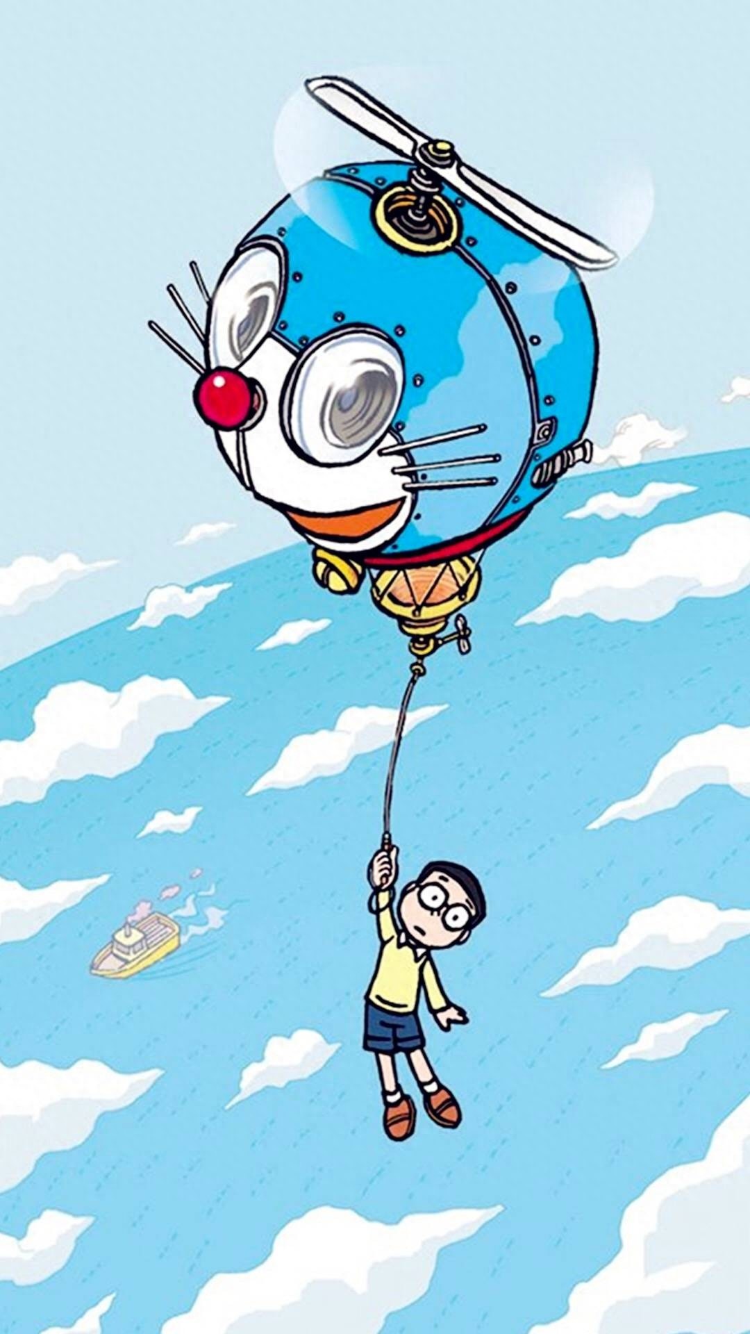 哆啦A梦高清手机壁纸来啦，拿走吱一声哦