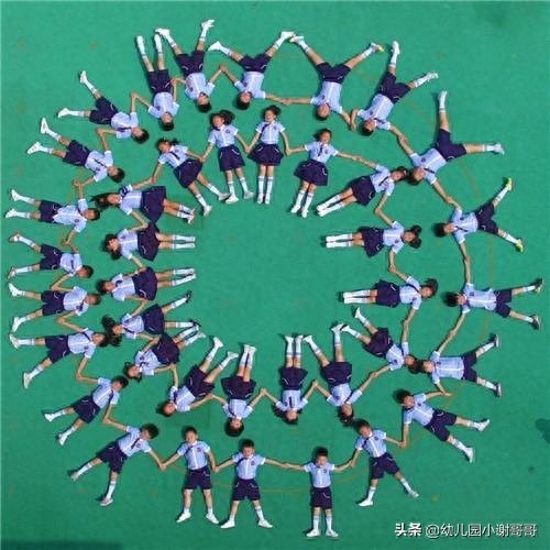 幼儿园毕业集体照，这样拍出来，有范！5大类型，拿来就用